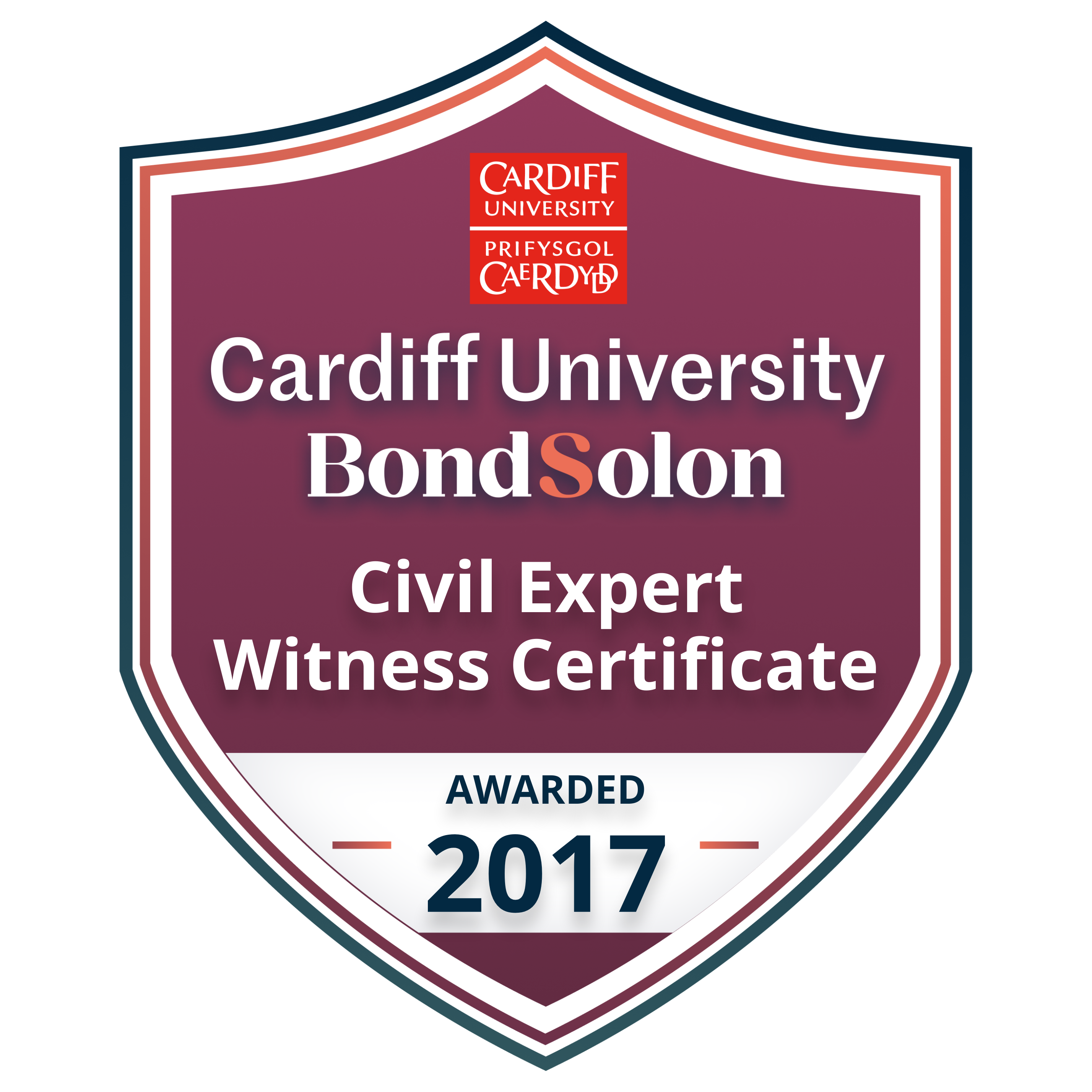 Cardiff University Bonsolon Awarded 2017